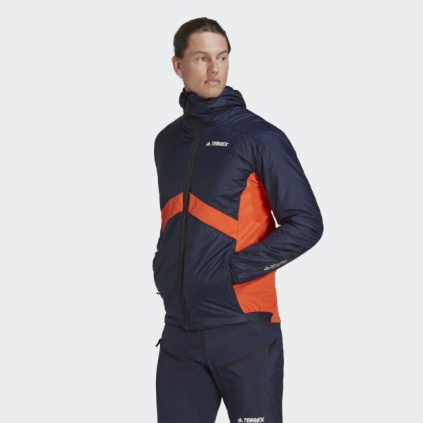Veste De Ski De Randonnée Isolation Hybride Terrex Skyclimb Gore Encre Adidas