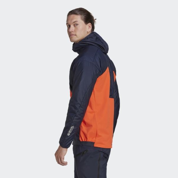 Veste De Ski De Randonnée Isolation Hybride Terrex Skyclimb Gore Encre Adidas
