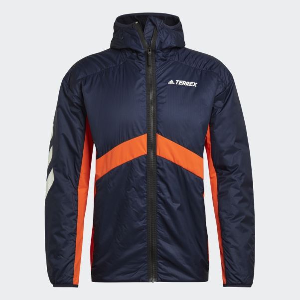 Veste De Ski De Randonnée Isolation Hybride Terrex Skyclimb Gore Encre Adidas