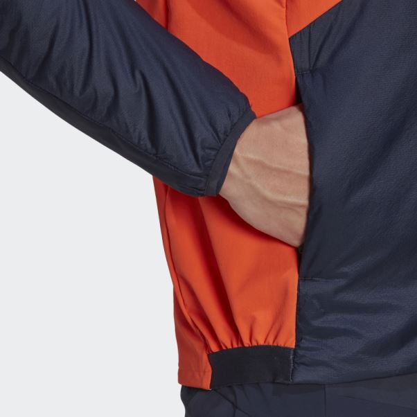 Veste De Ski De Randonnée Isolation Hybride Terrex Skyclimb Gore Encre Adidas