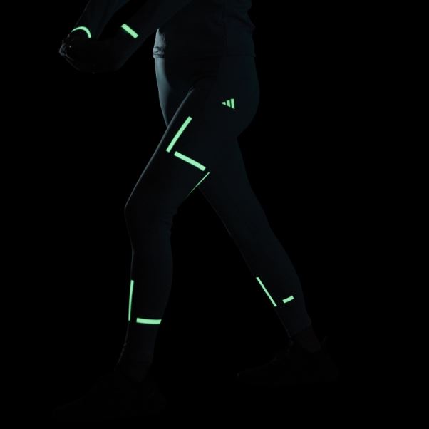 Legging Adidas Fast Impact Reflect At Night X-city Bleu