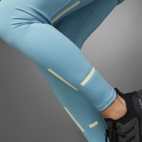 Legging Adidas Fast Impact Reflect At Night X-city Bleu