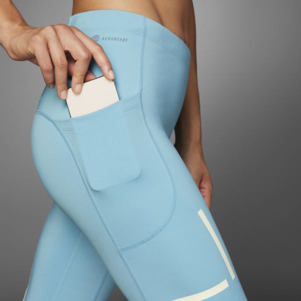 Legging Adidas Fast Impact Reflect At Night X-city Bleu