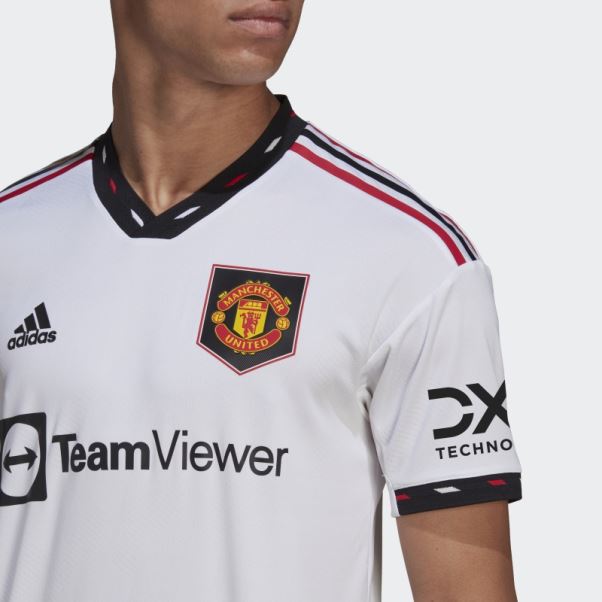 Maillot Manchester United 22/23 Extérieur Authentique Blanc Adidas