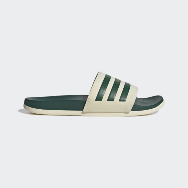 Claquettes Adidas Adilette Confort Dorées Métallisées
