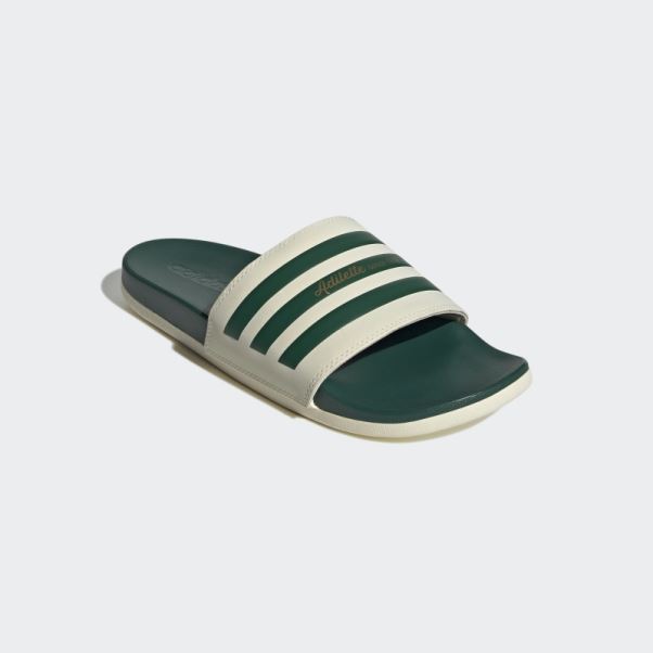 Claquettes Adidas Adilette Confort Dorées Métallisées