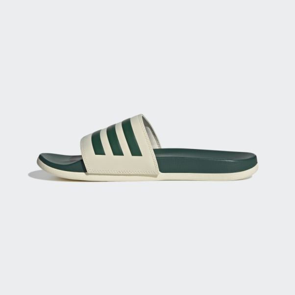 Claquettes Adidas Adilette Confort Dorées Métallisées