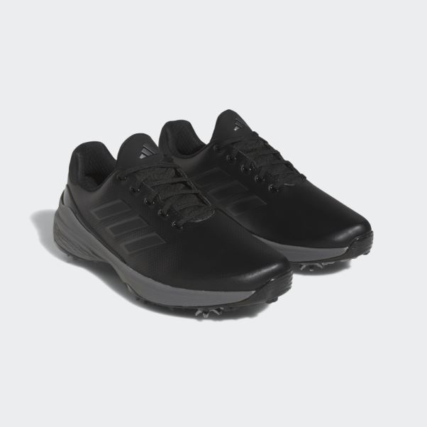 Chaussures De Golf Adidas Zg23 Argentées élégantes