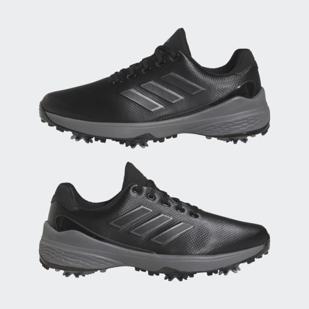 Chaussures De Golf Adidas Zg23 Argentées élégantes