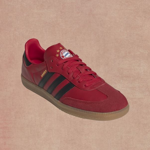 Adidas Samba Fc Bayern Chaussures Rouge