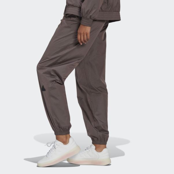 Adidas Pantalon Tissé Violet
