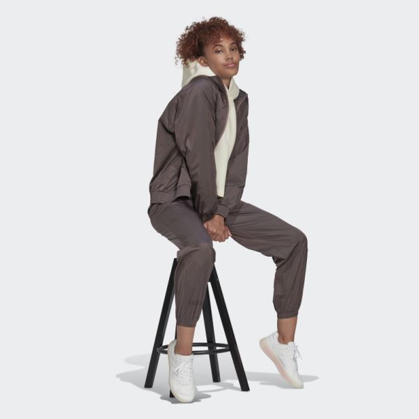 Adidas Pantalon Tissé Violet