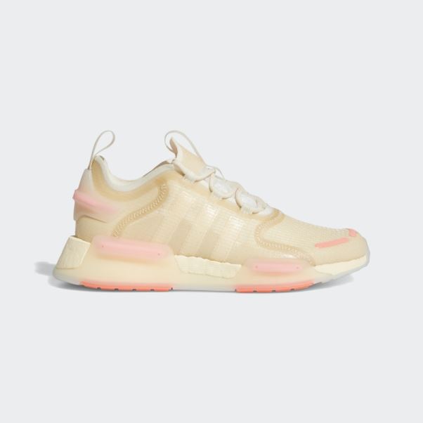 Adidas Nmd-v3 Chaussures Blanc Chaud