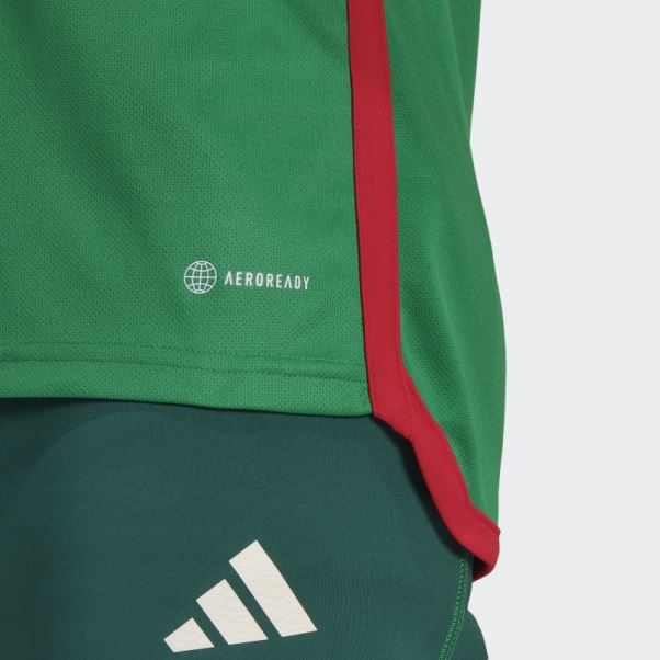 Adidas Mexico 22 Maillot Domicile Vert Chaud