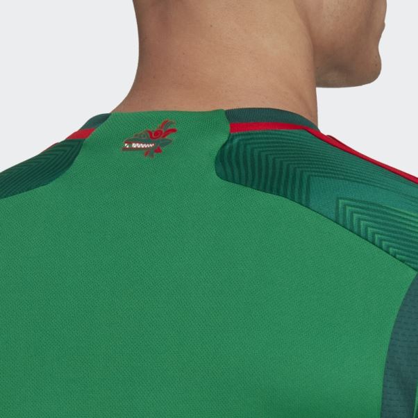 Adidas Mexico 22 Maillot Domicile Vert Chaud