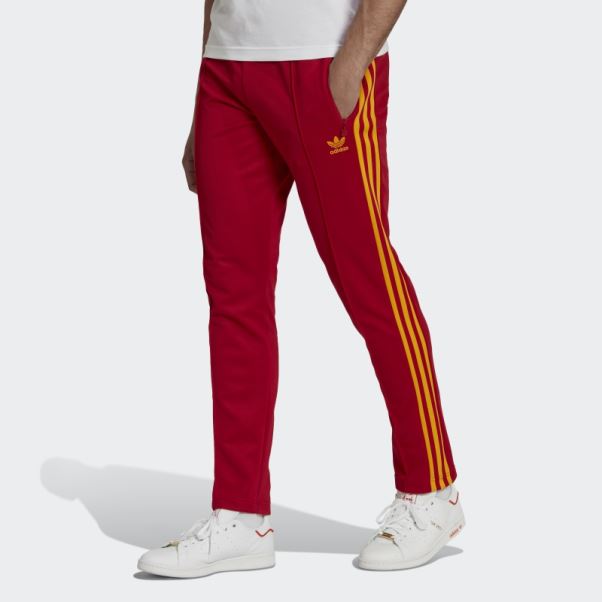 Pantalon De Survêtement Adidas Beckenbauer Rouge