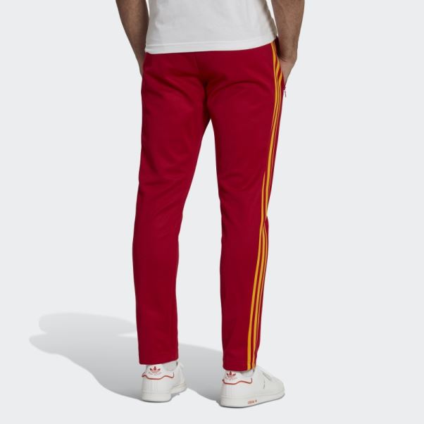 Pantalon De Survêtement Adidas Beckenbauer Rouge