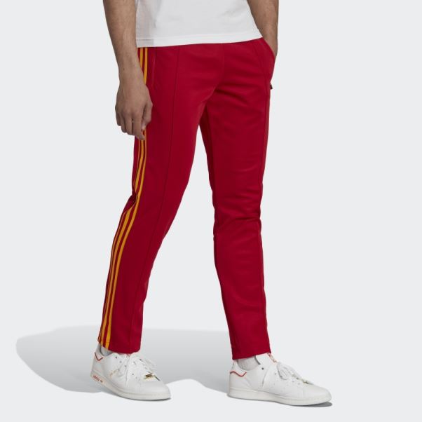 Pantalon De Survêtement Adidas Beckenbauer Rouge