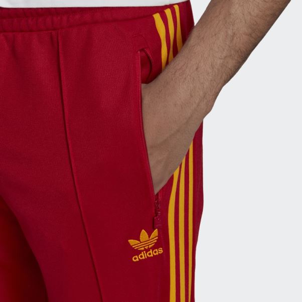 Pantalon De Survêtement Adidas Beckenbauer Rouge