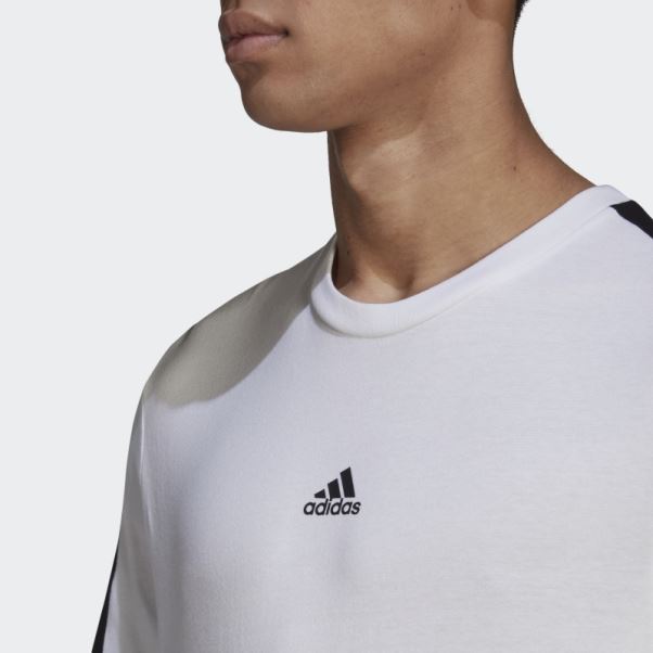 T-shirt à 3 Bandes Adidas Future Icons Blanc Mode
