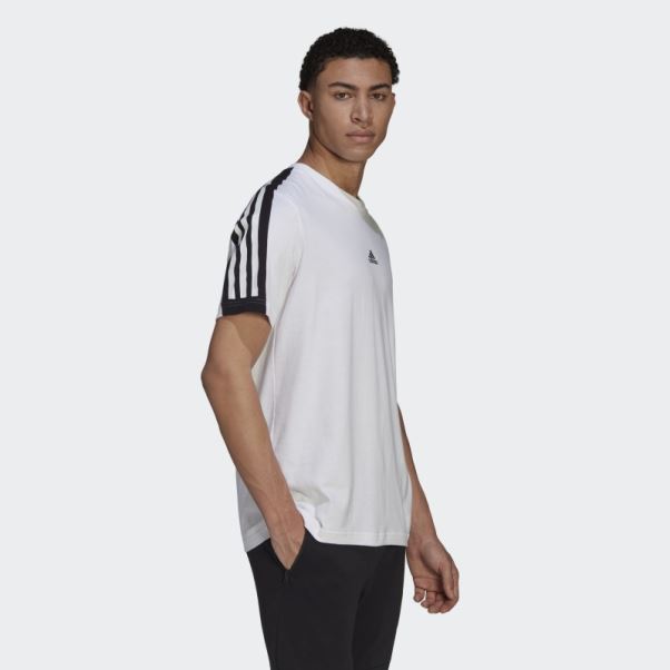 Adidas Future Icon 3-stripes T-shirt Blanc