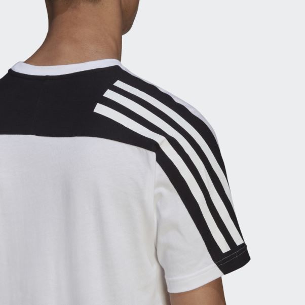 Adidas Future Icon 3-stripes T-shirt Blanc