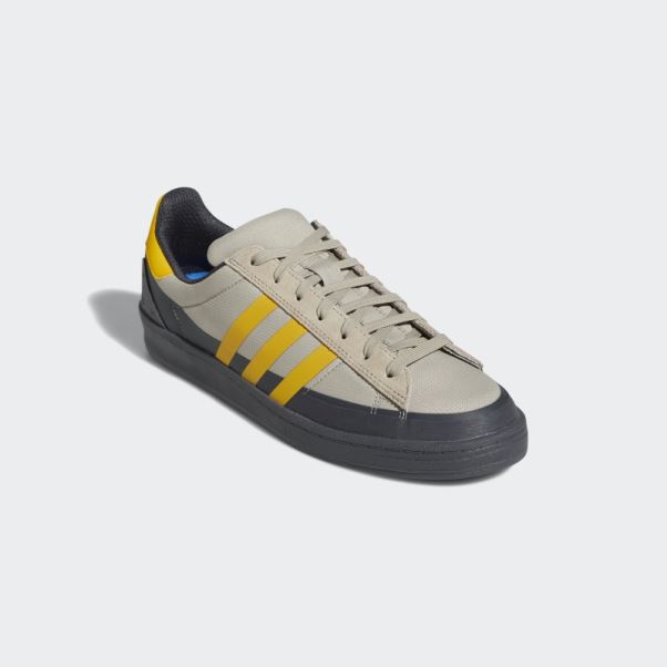 Chaussures Pop Campus Adv Gris Adidas