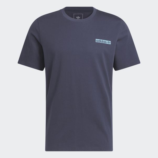 T-shirt 4.0 Cercle Bleu Marine Adidas