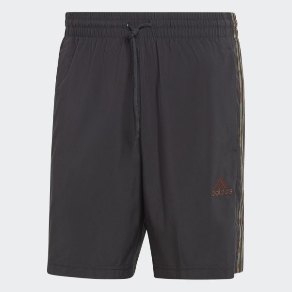 Adidas Short Aeroready Essentials Chelsea 3 Bandes Noir