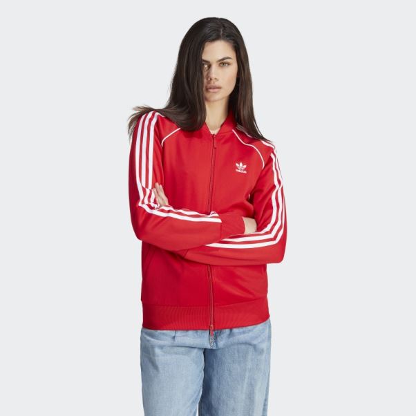 Veste De Survêtement Adicolor Classics écarlate Adidas