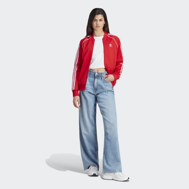Veste De Survêtement Adicolor Classics écarlate Adidas