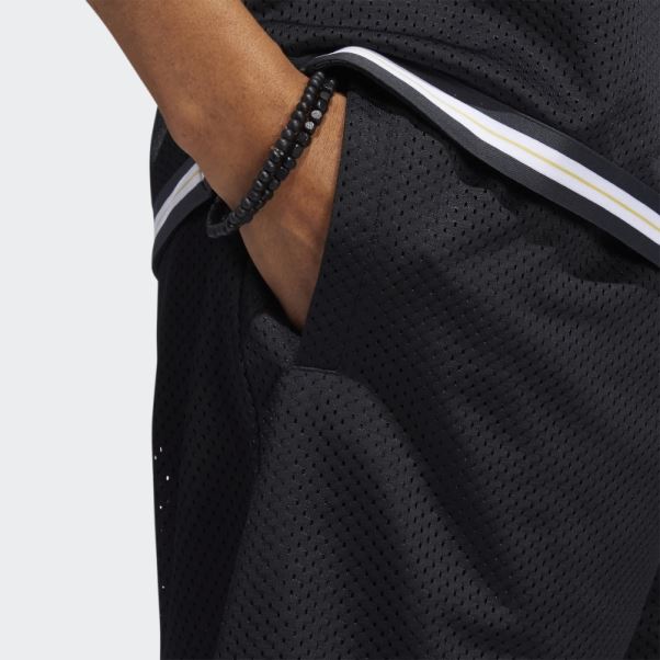 Short De Basket Adidas Tyshawn (non Genré) Noir