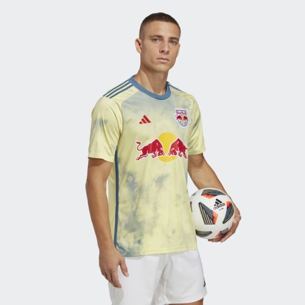 Maillot Domicile Adidas Pearl Citrine New York Red Bulls 23/24