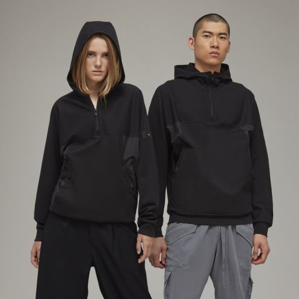 Y-3 Sweat à Capuche Zippé En Tissu éponge Stretch Adidas