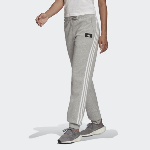 Pantalon Adidas Sportswear Future Icons 3-stripes Gris Moyen