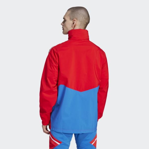 Veste De Pluie Fc Bayern Condivo 22 Rouge Adidas