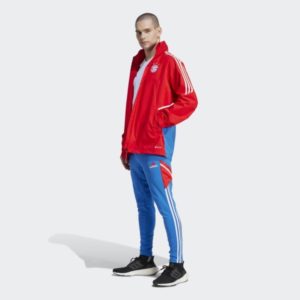 Veste De Pluie Fc Bayern Condivo 22 Rouge Adidas