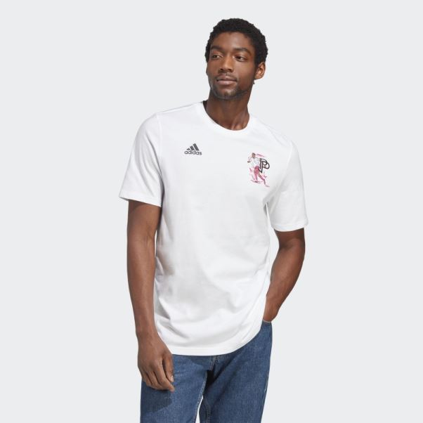 T-shirt Graphique Pogba Icon Blanc Adidas
