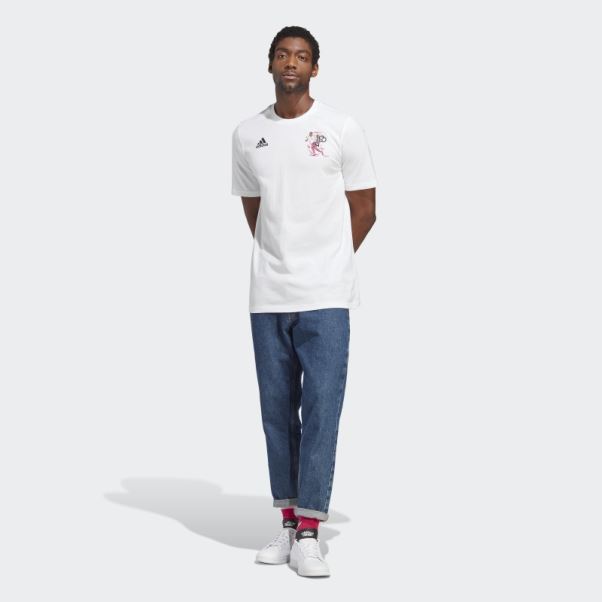 T-shirt Graphique Pogba Icon Blanc Adidas