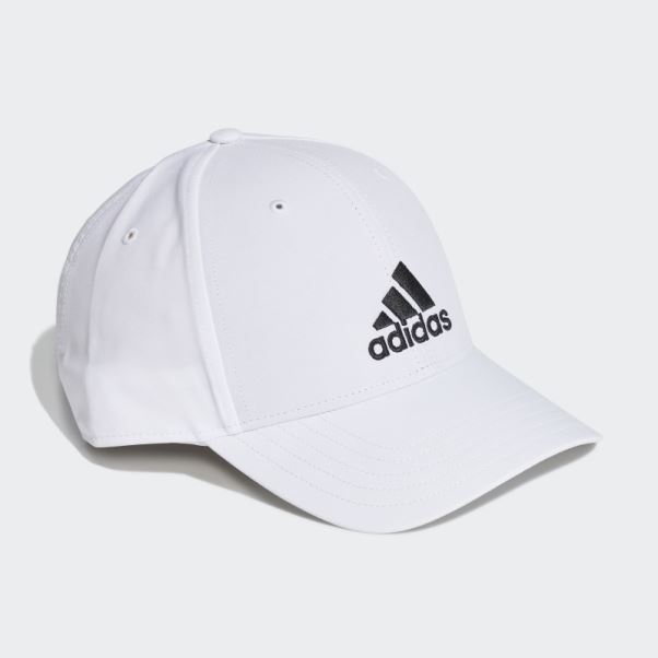 Casquette De Baseball Brodée Légère Adidas Blanc