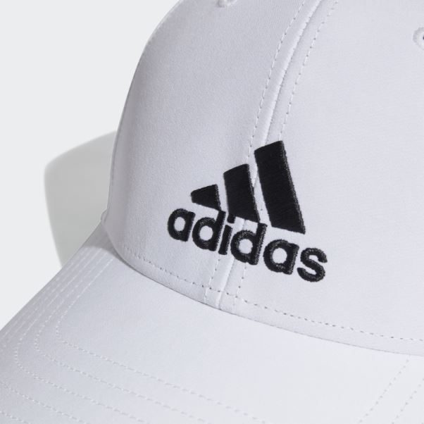 Casquette De Baseball Brodée Légère Adidas Blanc