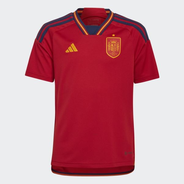 Maillot Adidas Espagne 22 Domicile Rouge