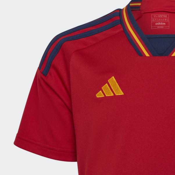 Maillot Adidas Espagne 22 Domicile Rouge