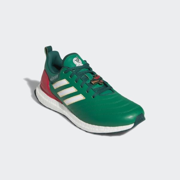 Chaussures De Coupe Du Monde Adidas Mexico Ultraboost Dna X Copa Vert