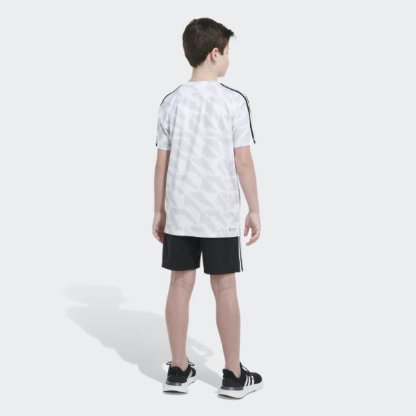 T-shirt Xpress Imprimé Allover Blanc Adidas