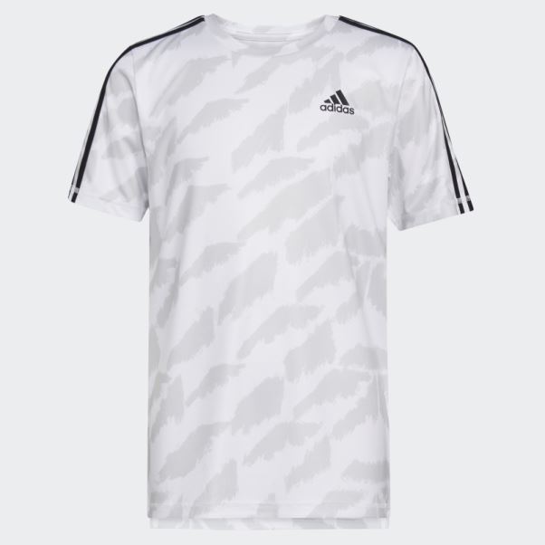 T-shirt Xpress Imprimé Allover Blanc Adidas