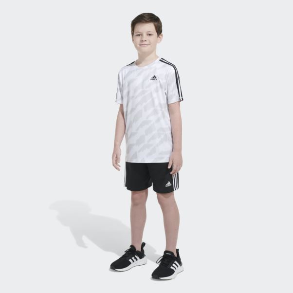 T-shirt Xpress Imprimé Allover Blanc Adidas