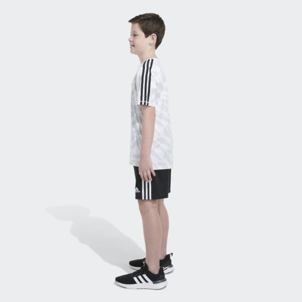 T-shirt Xpress Imprimé Allover Blanc Adidas