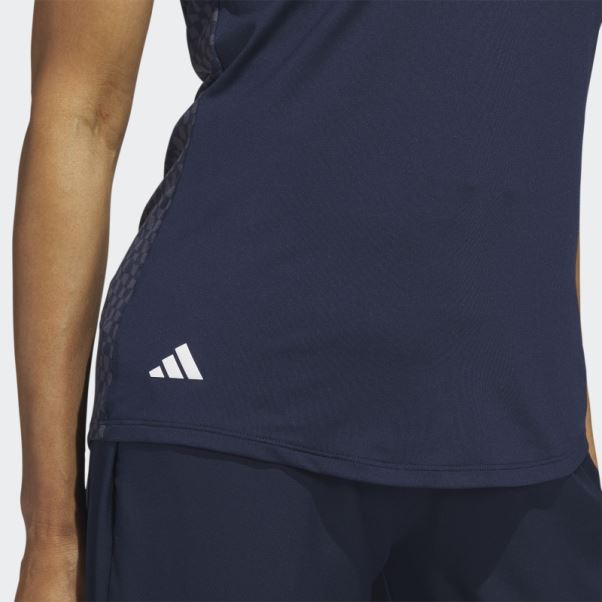 Polo De Golf Sans Manches Bleu Marine Ultimate365 Adidas