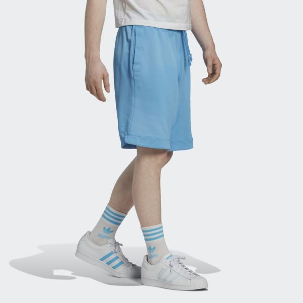 Short Adidas Essentials+ Made With Nature Bleu